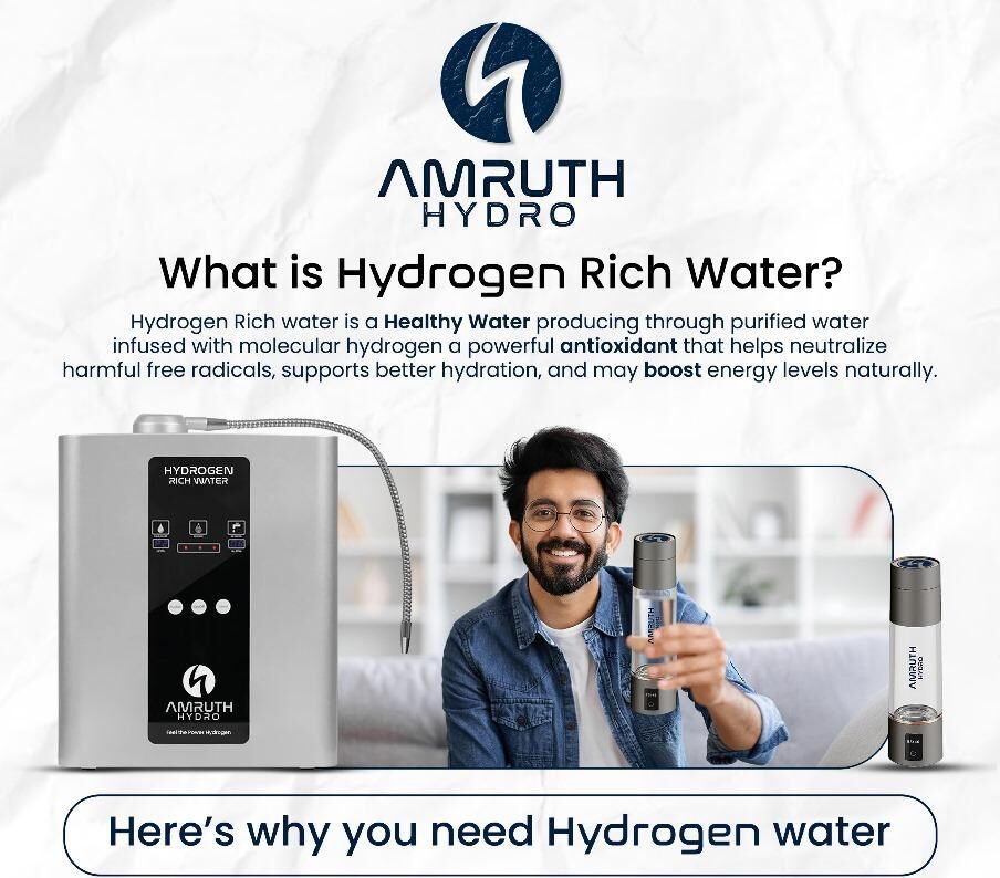 Amruth Hydro Hydrogen Rich Water Generator | HydrogenPlus - Image 2