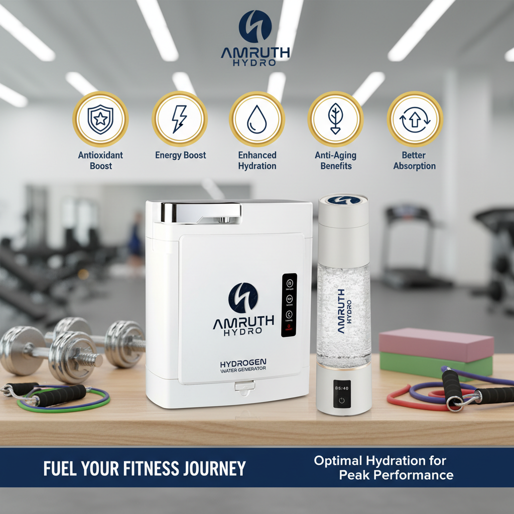 Amruth Hydro Hydrogen Rich Water Generator | and | Hydrogen Rich Water Bottle - Image 4